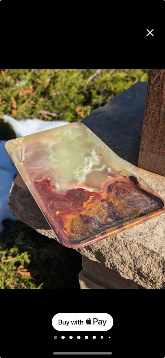 Onyx tray