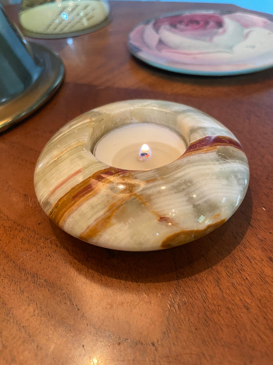 1970's single tealight holder